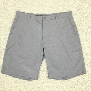 Peter Millar Crown Sport Shorts Mens 36 Golf Performance Lined Stretch